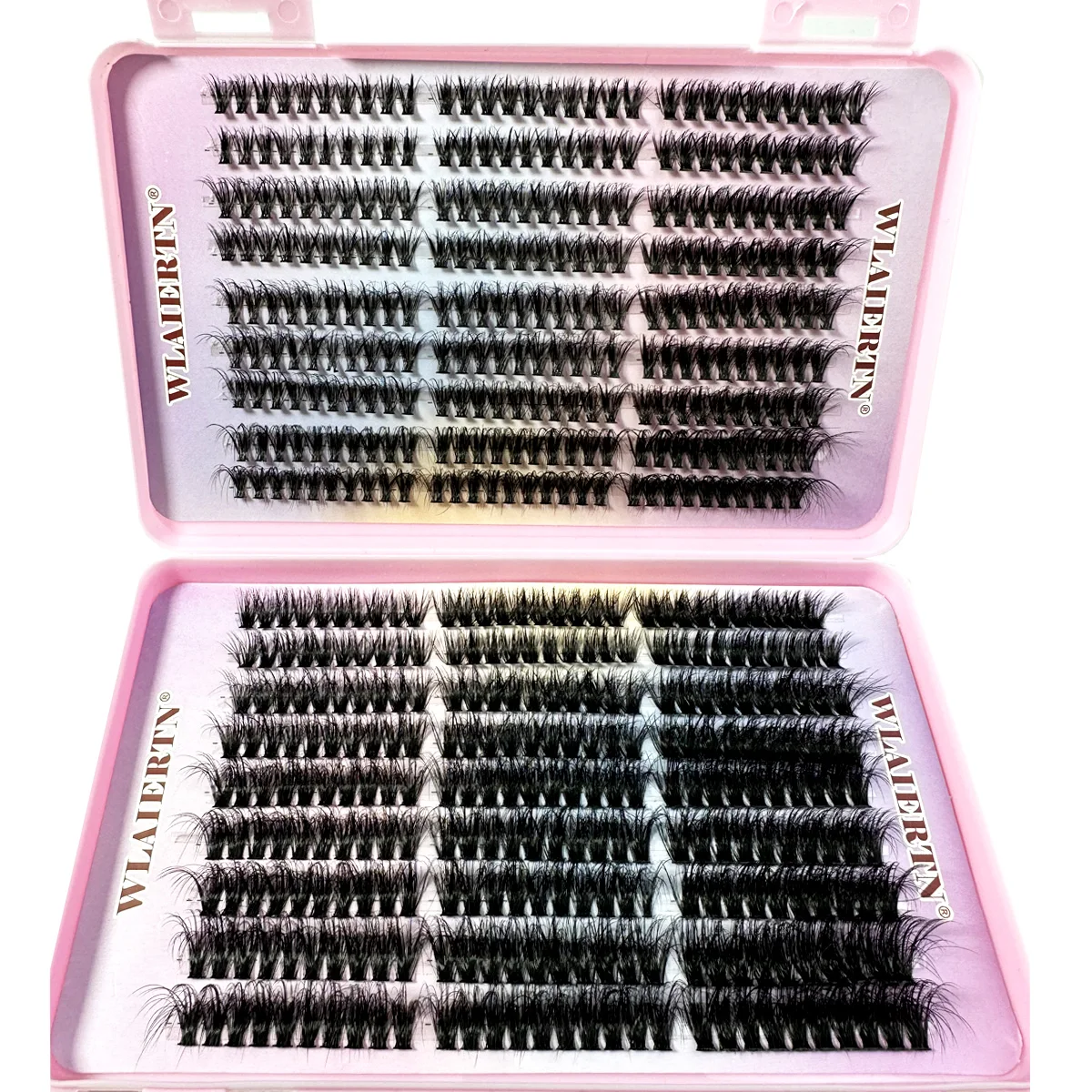 Faux Nerz Wimpern 540Cluster C Gekräuselt 9-16mm Gemischte Natürliche Wimpernverlängerung 3D Russische Streifen Persönliche Wimpern Make-Up-Tool