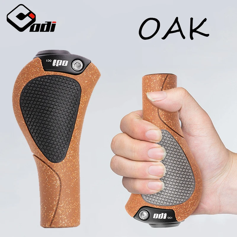 ODI OC1 Bicycle Handle Oak Mountain Folding Bike Grip Ergonomics Wrist Support Bike Grips Lock on MTB Cuffs Bicycle Grip Cover