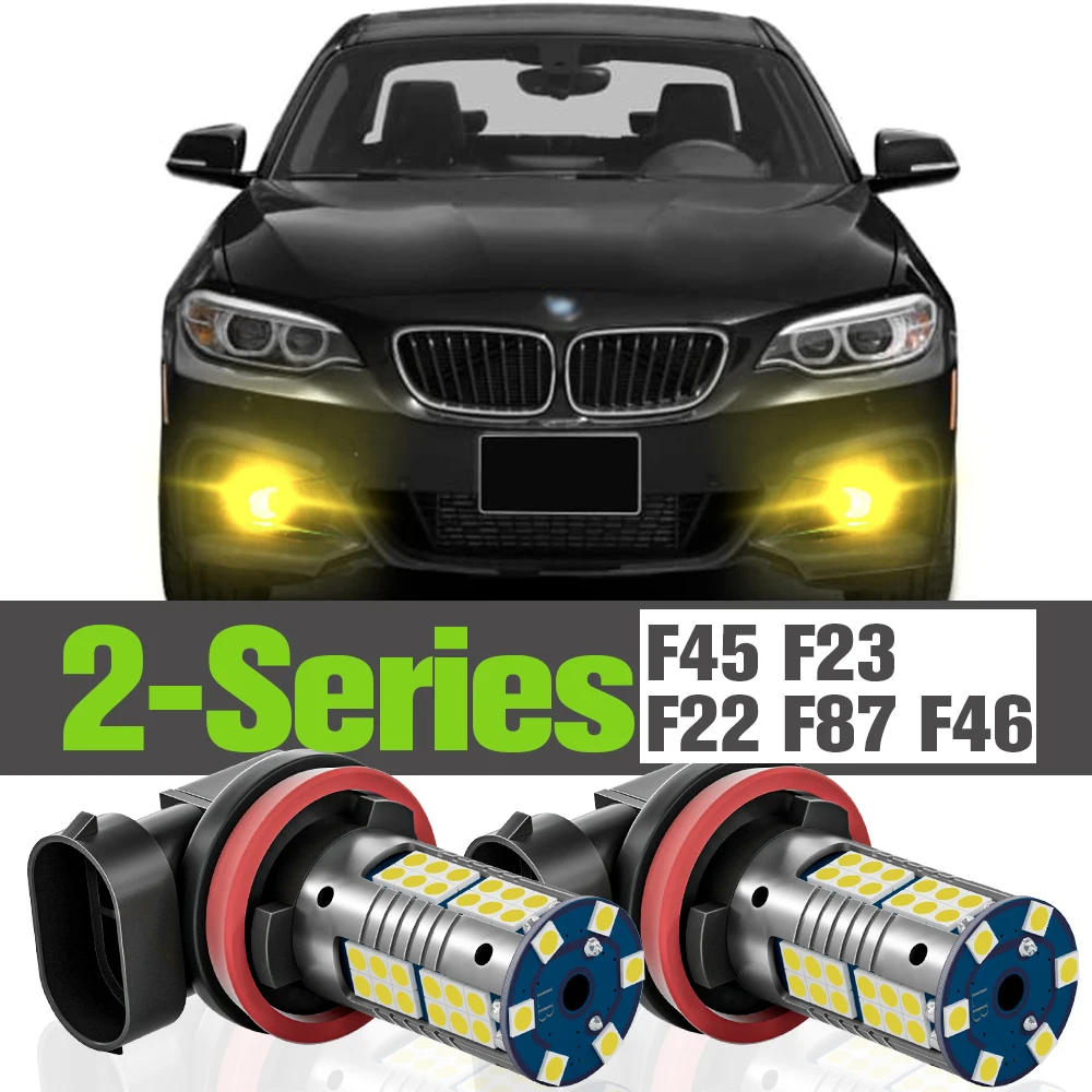 

2x LED Fog Light Accessories Lamp For BMW 2 Series F45 F23 F22 F87 F46 2012 2013 2014 2015 2016 2017 2018