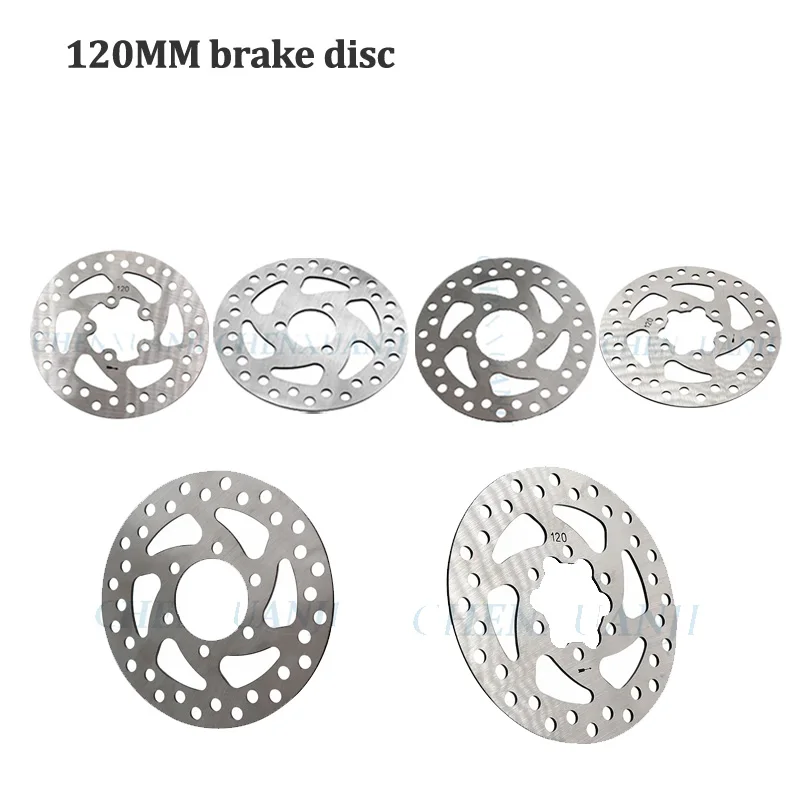 120mm Stainless Steel Rotor Disc Brake For electric scooter MTB Mountain Road Cruiser Bike Bicycle Parts Accessories