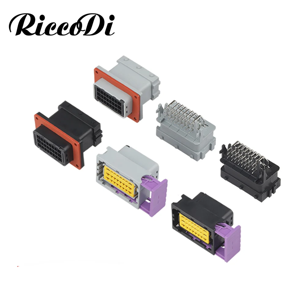 1-10 مجموعات 24 دبوس FCI ECU النفط إلى الغاز مجلس الكمبيوتر موصل السيارات الإسكان مختومة التوصيل المقبس 211PC249S8005 HCCPHPE24BKA90F #5