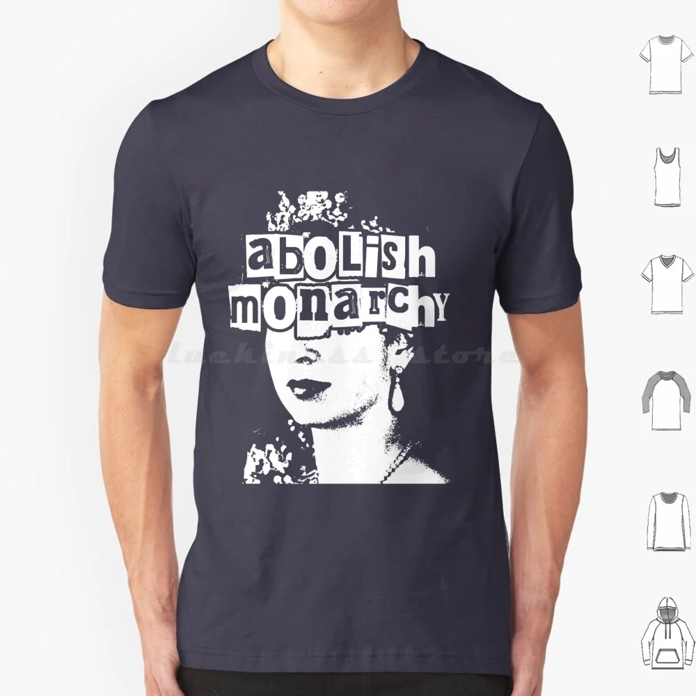 Gifts For Women Abolish Punk Font With The Queen T Shirt 6Xl Cotton Cool Tee For Women Abolish Punk Font With The Queen Anarchy