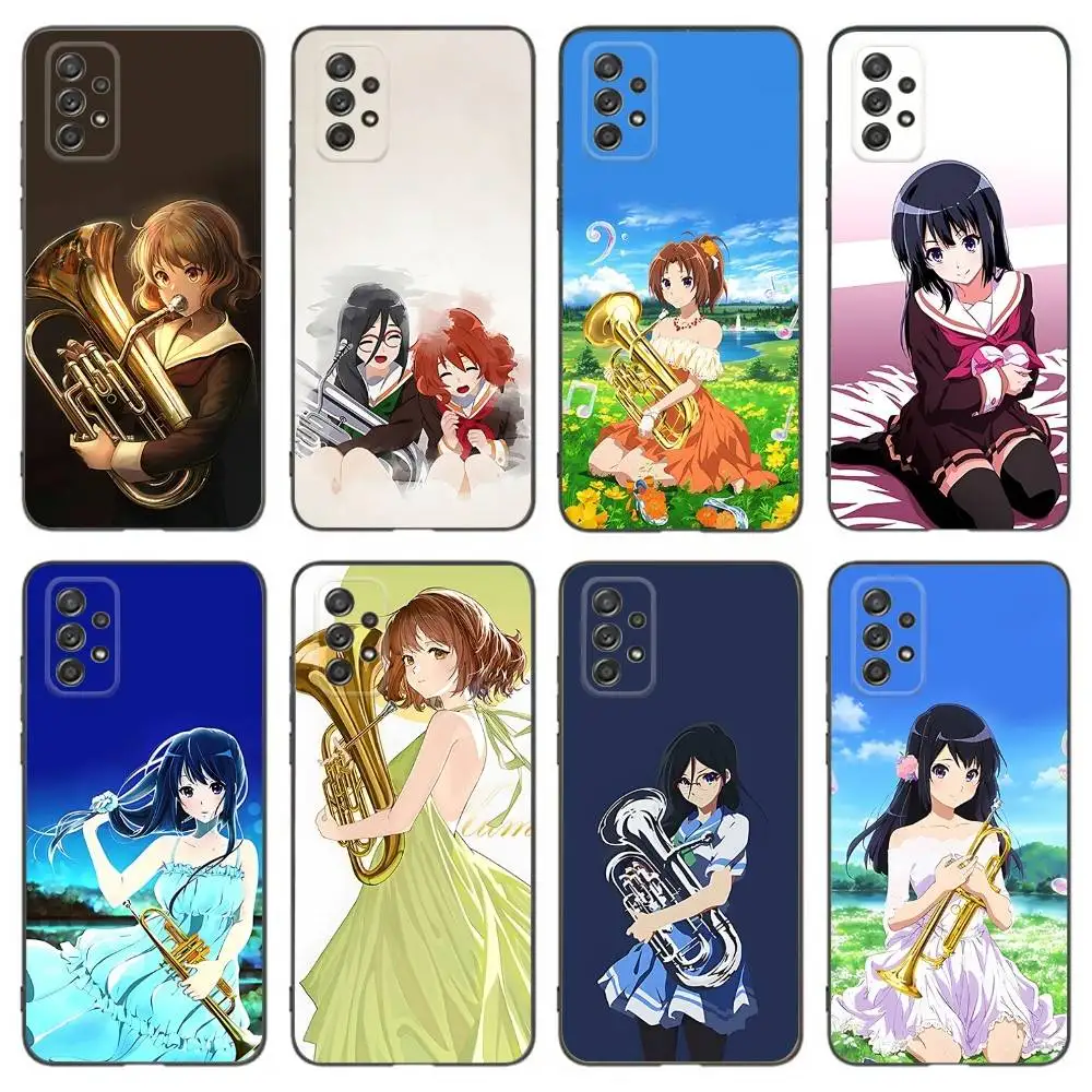 

Hibike Anime E-Euphoniums Phone Case For Samsung Galaxy A 91,80,73,72,53,52,51,22,5G,Plus,J,Note Soft Black Cover