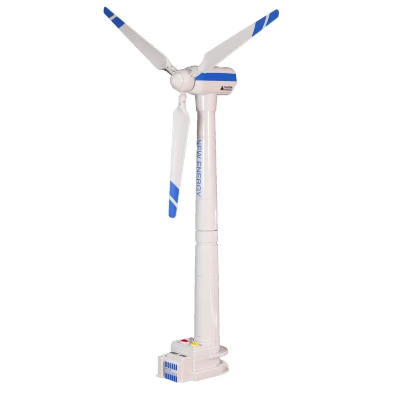 Juguetes de molino de viento eléctrico de plástico, remolque de transporte de ingeniería de simulación, juguetes y regalos para niños, venta al por