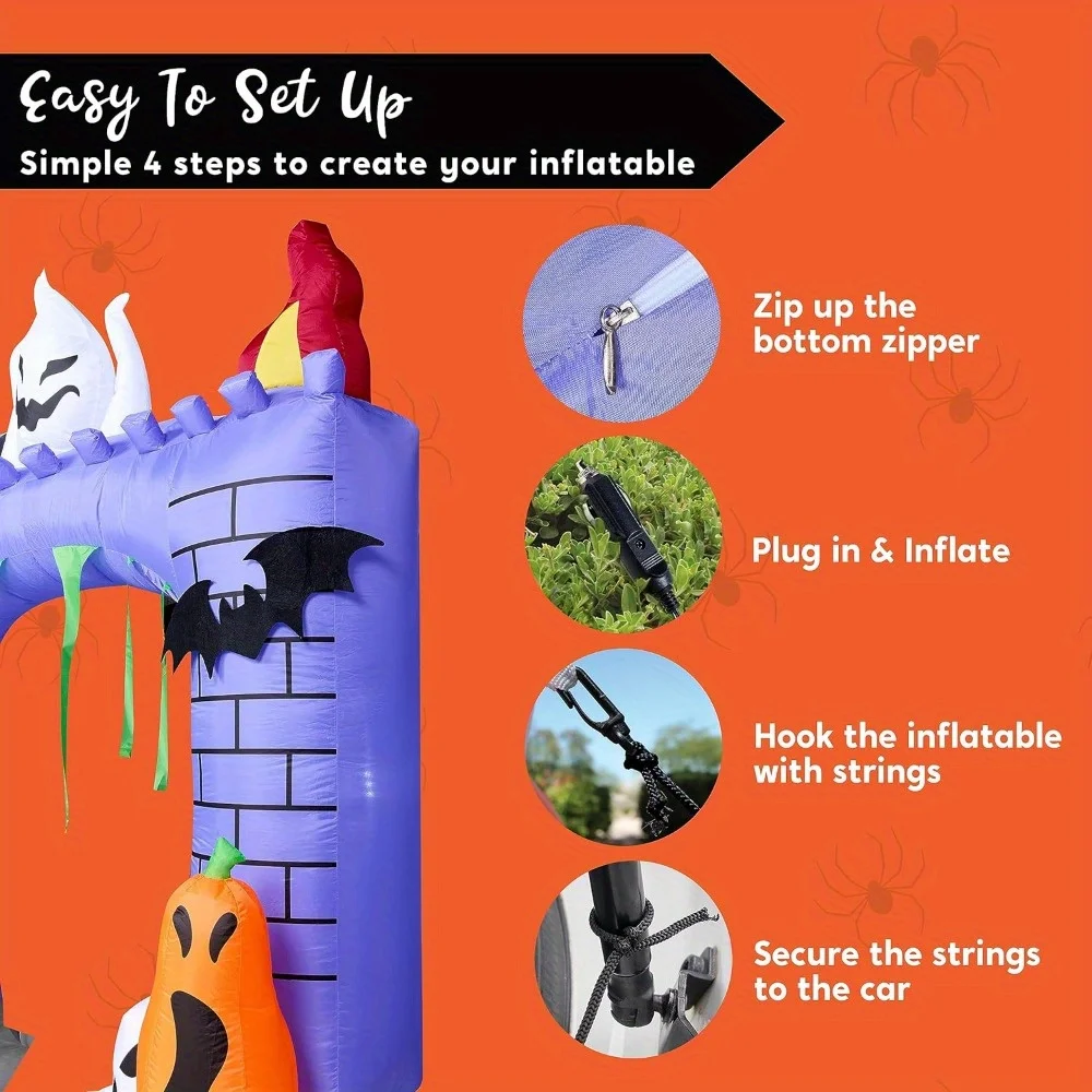 Easy to Set Up - Zip, Tie, and Attach to Car