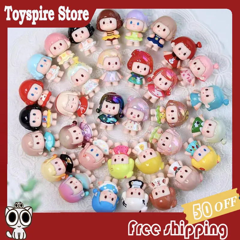 

Limited Stock Blind Bag Not Two Childhood Series Mini Cute Beads Adorable Doll Desktop Ornaments Birthday Holiday Gifts Kids Toy