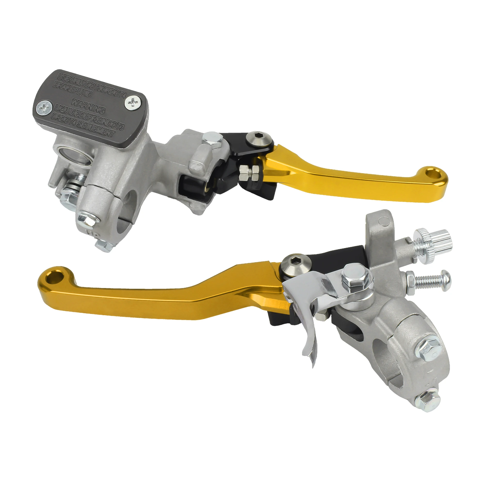 AliExpress PowerMotor Motorcycle 22mm Brake Clutch Lever Handles Front Brake Pump Cylinder For CR 80 85 125 R CRF F 150 230 250 F 300L 450X Dirt Bike