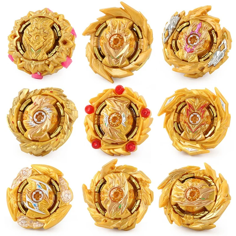 Takara Tomy Beyblade Burs  Gyro Limited Gold Version Upgraded Black Bulk Single Pack Small Volume Toy Comprehensive Link