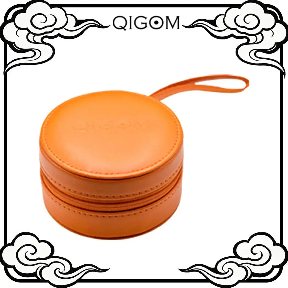 

QIGOM Storage Case for Earphone / Data Cable / USB / Memory Card, Double-layer, Compression Resistance, PU Box Zipper Bag SNB-V6