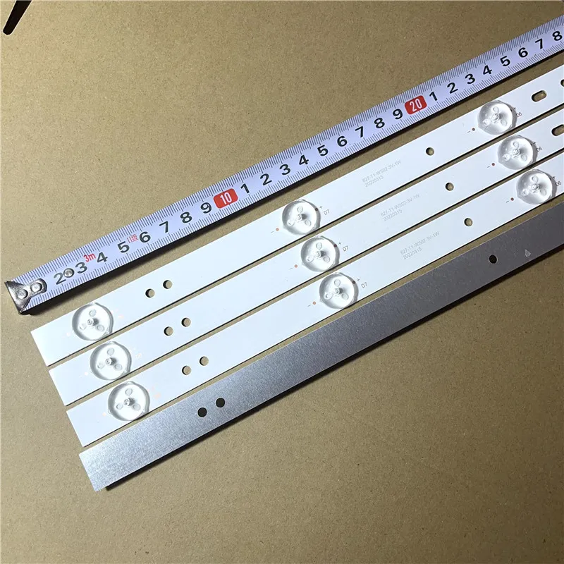 ل OY39D08 ZC14F 04 0Y39D08-ZC14F-04 OY39D08-ZC14F-04 39 بوصة 755 مللي متر 8LED 3V 100% جديد الألومنيوم LCD إضاءة خلفية للتلفاز بار