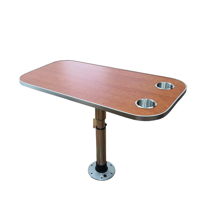 

Hot Selling Wholesale Adjustable Foldable Wooden Table Interior Accessory Solution For RVs Camper Vans Cars