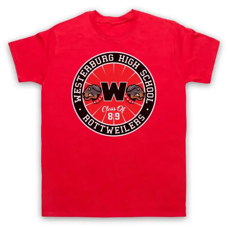 HEATHERS WESTERBURG HIGH SCHOOL ROTTWEILERS LOGO FILM MENS WOMENS T SHIRT