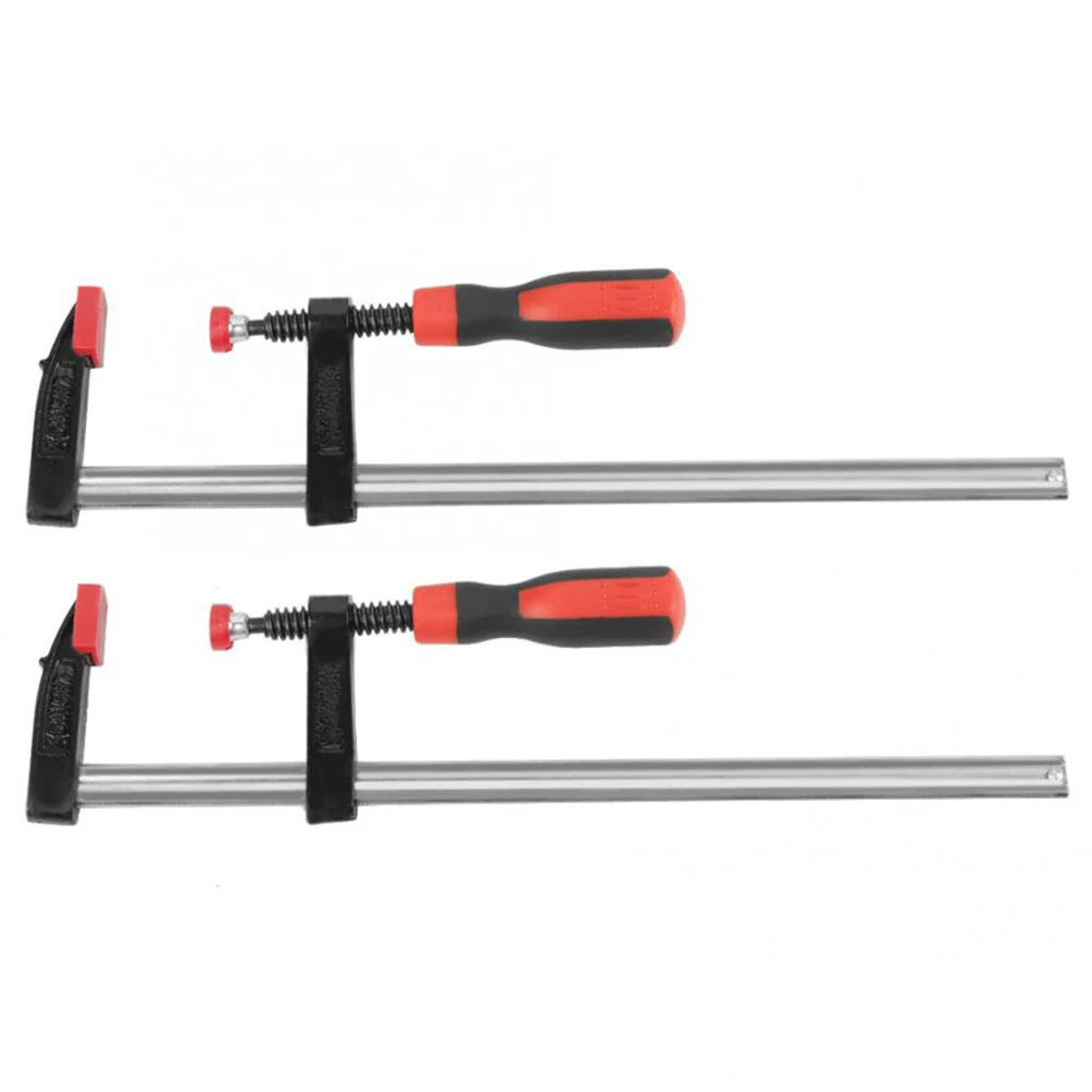 4Pcs Heavy Duty F Clamps Woodworking Bar Clips Quick Slide DIY Hand Tool Kit 50*300mm