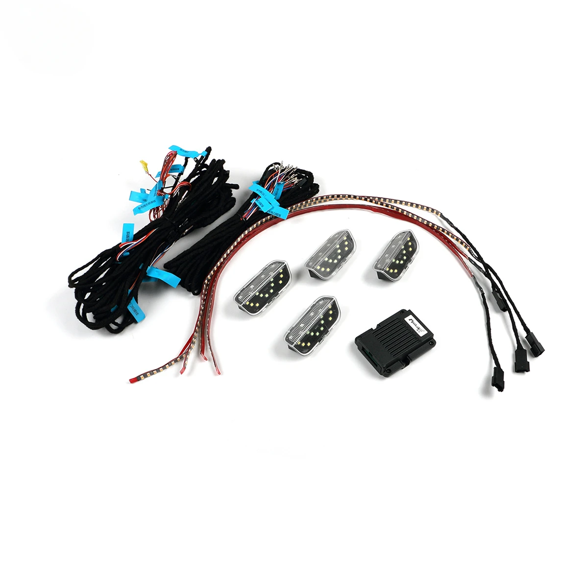 

Для Porsche Cayenne 9Y0 9YA светодиодные ленты воздушная атмосфера интерьерное светодиодное окружающее освещение дверной светильник 2018-UP