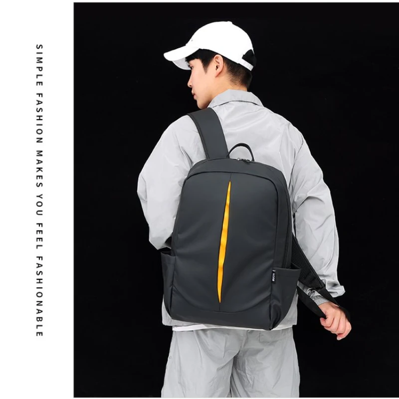 New Men's Backpack Multifunctional Waterproof Bag Men's Business Laptop Backpack Large Capacity Nylon Leisure Backpack