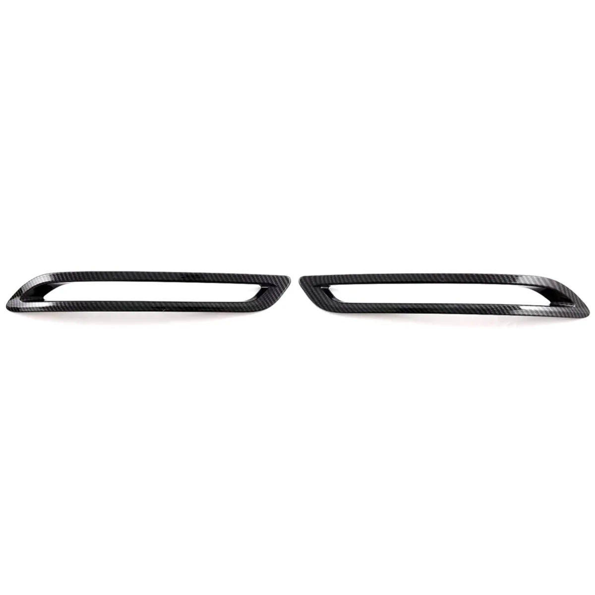 

For Accord 2023 2024 11Th Car Rear Fog Light Lamp Cover Trim Exterior Accessorie (ABS Carbon Fiber)