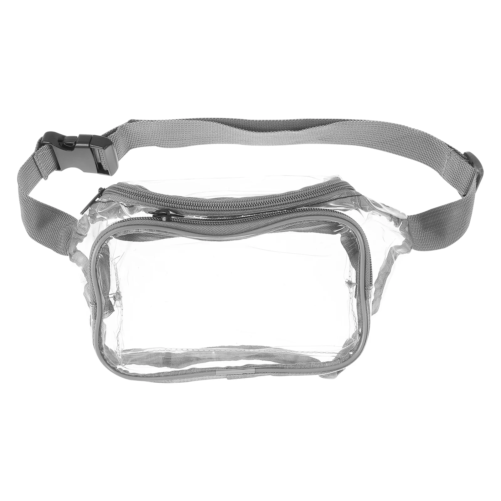 

Waterproof PVC Fanny Pack Unisex Cross Body Bag Transparent Waist Bag Phone Storage Holds Phone Snacks Sunglasses Travel Gym