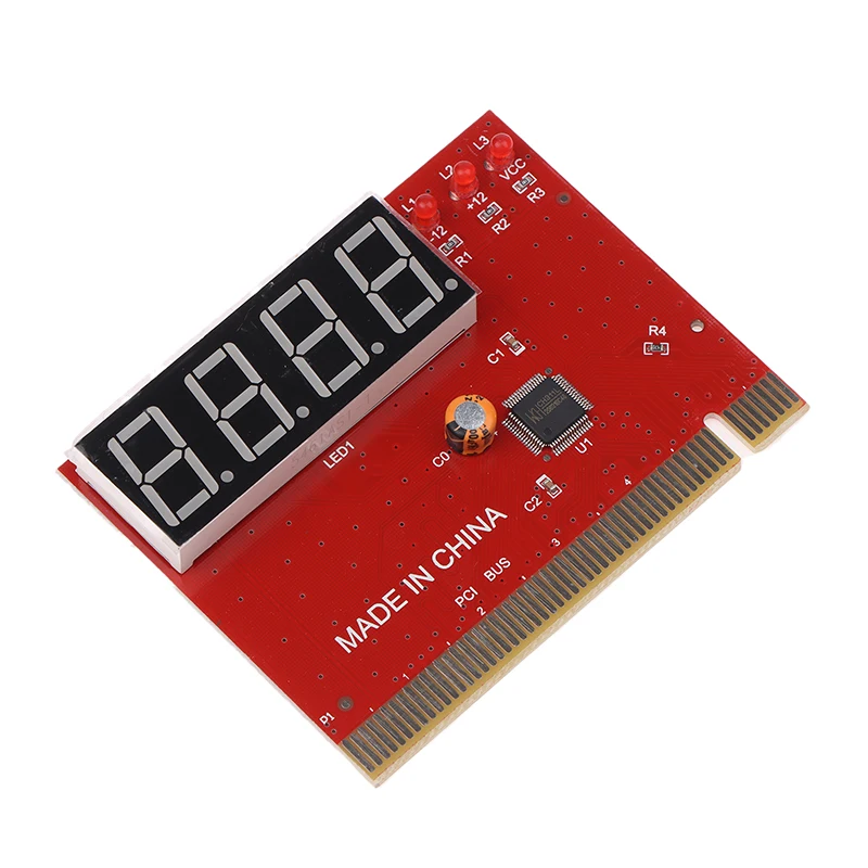 Computador PCI POST Placa Mãe, LED 4-Digit Teste De Diagnóstico, PC Analisadores, Novo