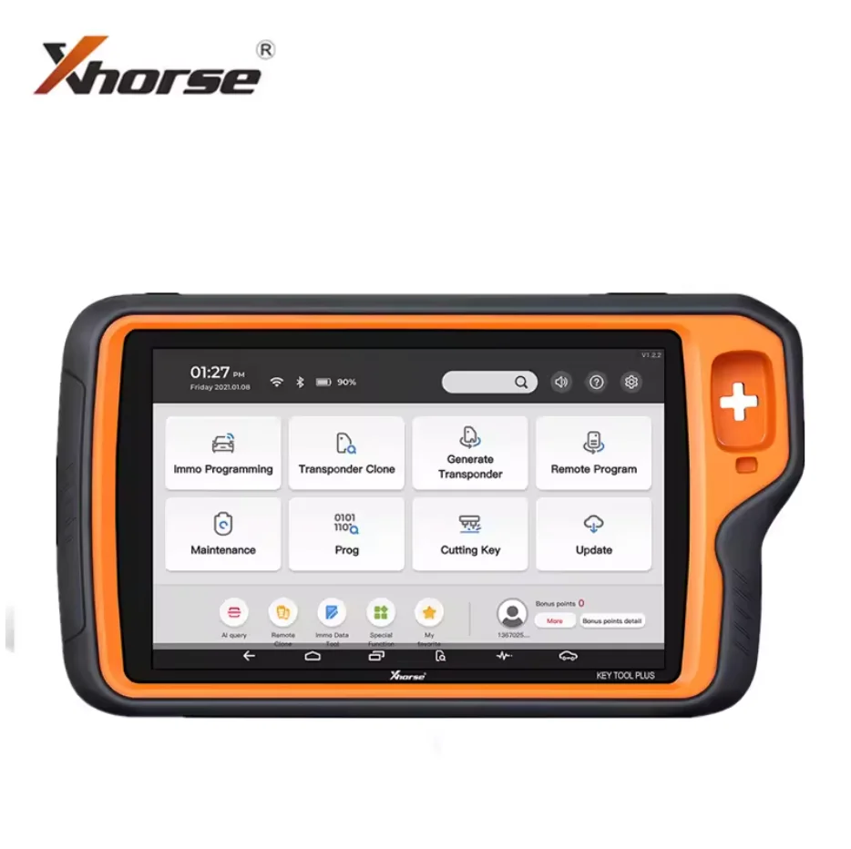 

Оригинальный инструмент для ключей Xhorse VVDI Plus Pad, расширенная версия, полная настройка, инструмент для программирования ключей IMMO ECU OBD