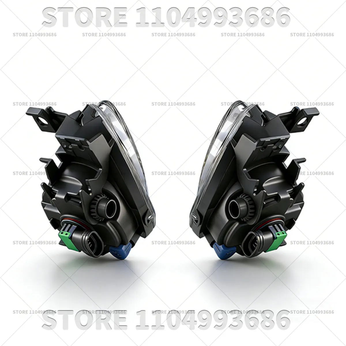 For Porsche 2008 2009 2010 Cayenne GTS S Turbo S (9PA 957) FOG LAMP ASSEMBLY OEM 95563116501 95563116601 95563116500 95563116600 view 4