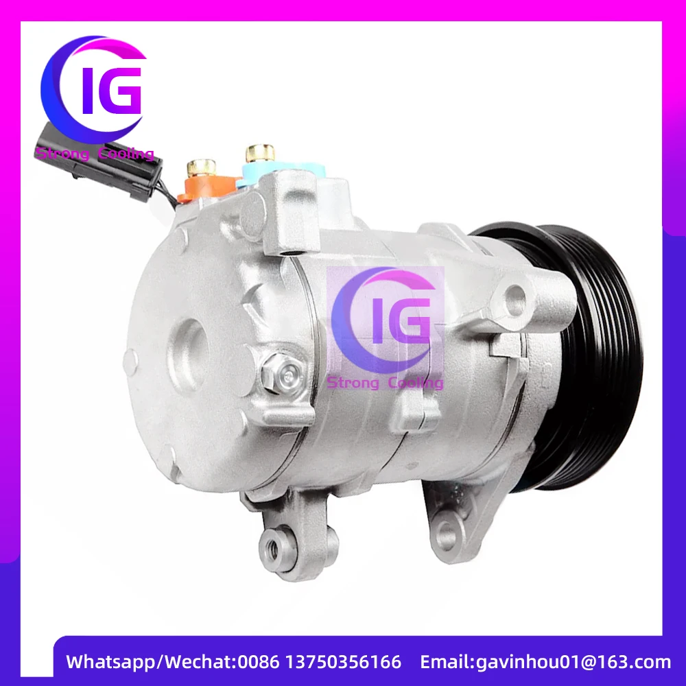 Dodge Durango Jeep Grand Cherokee 3.7L 2005-07 255465 TEM255465 2011271AM 140204NC 용 클러치가있는 AC 압축기