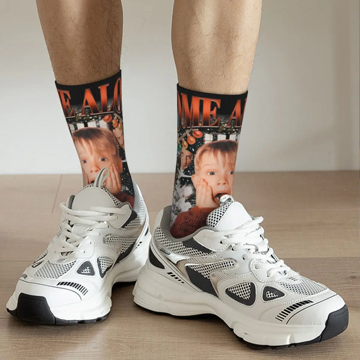 جديد الذكور الرجال الجوارب Harajuku الرجعية المنزل وحده ما بعد الحلاقة كيفن جورب عالية الجودة النساء جوارب الربيع الصيف الخريف الشتاء #4