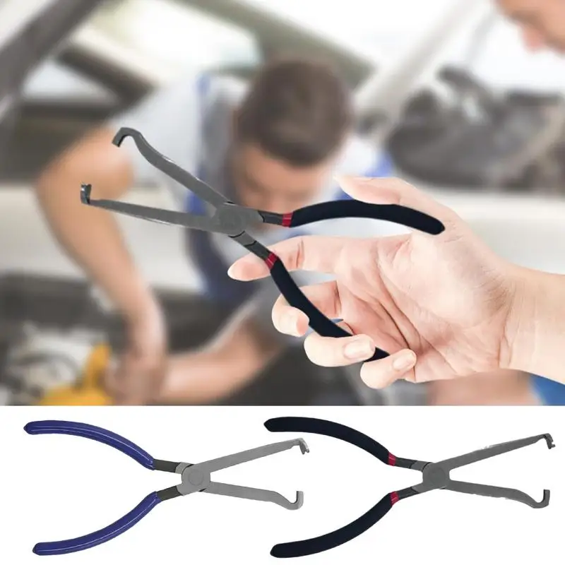 Electrical Disconnect Pliers Automotive Electrical Connector Disconnect Pliers Long Spark Plug Removal Pliers Hose Pipe Clamp