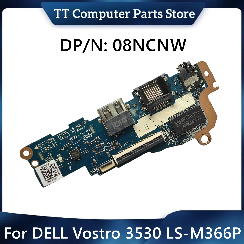 

TT New Original For DELL Vostro 3530 USB IO Audio Card Reader Board LS-M366P 08NCNW 8NCNW CN-08NCNW Fast Ship