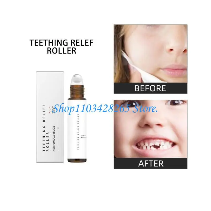 

Ролик для прорезывания зубов у ребенка Ролик для облегчения прорезывания зубов из натуральных ингредиентов для безопасного и при