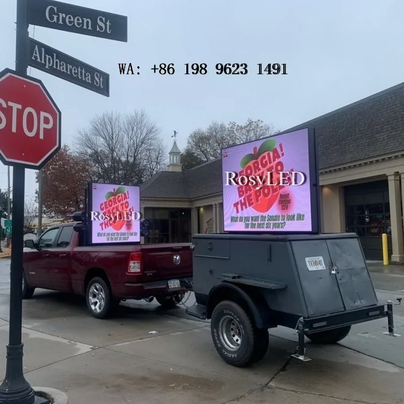 P3-P10 Outdoor HD Waterproof LED Video Wall High Brightness Digital Signage Panel for Retail Mall Commercial Advertising Display