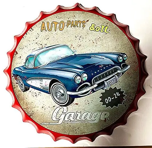 

Handcrafts Home Decor Bar Plaque Lounge Man Cave Garage Decor Restaurant Decor Retro Metal Tin Sign.