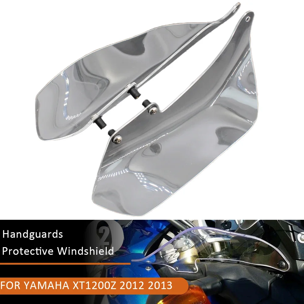 

XT 1200Z Accessories Pair Motorcycle Handguard Handshield Hand Wind Guard Shield Windshield For Yamaha XT1200Z 2012 2013