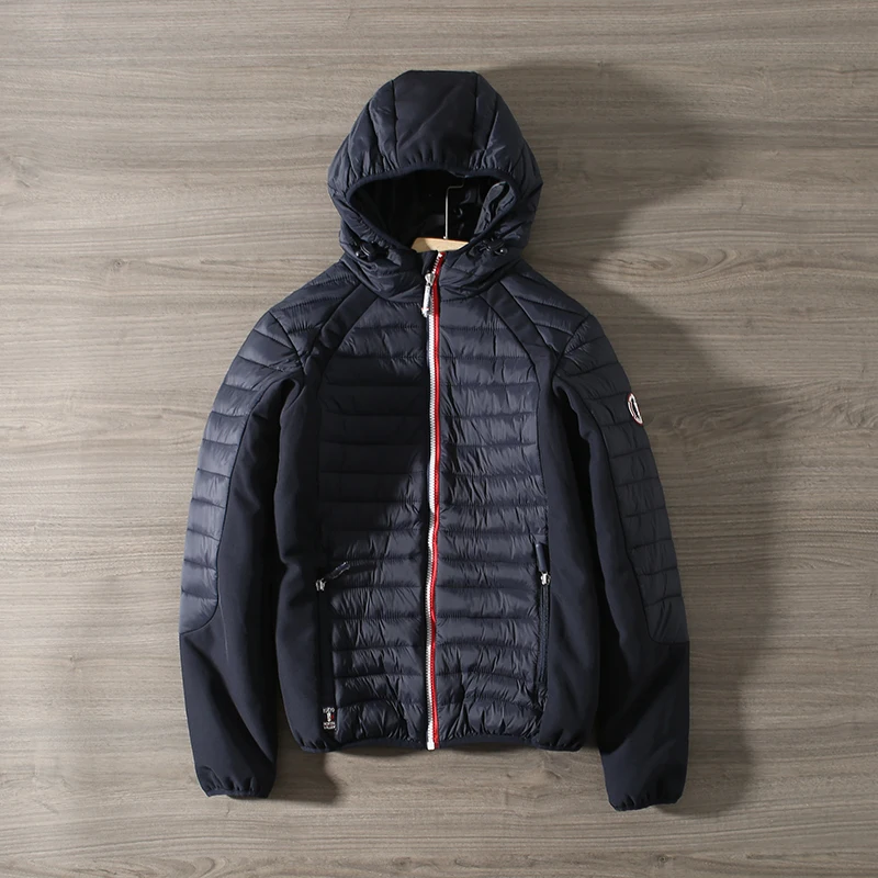 

Легкая хлопковая куртка Slim Fit для женщин, классический теплый костюм, гарантированная осень-зима, длинная застежка-молния с капюшоном...