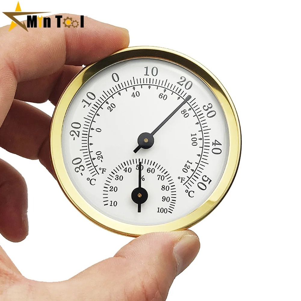 Mini Pointer Type Thermometer Hygrometer Indoor Room Electronic Temperature Humidity Meter Sensor Gauge For Home Supply