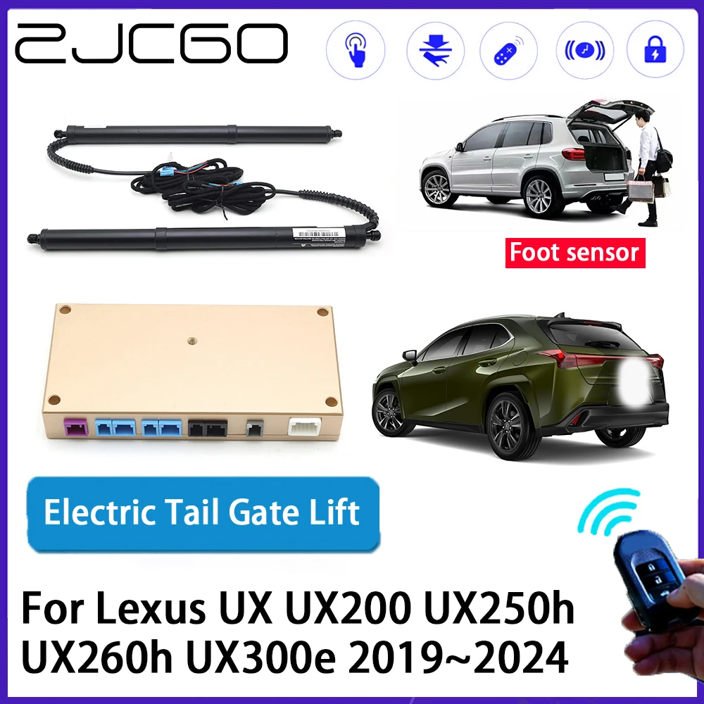 

ZJCGO Car Auto Trunk intelligent Electric Tail Gate Lift Automatic Tailgate for Lexus UX UX200 UX250h UX260h UX300e 2019~2024