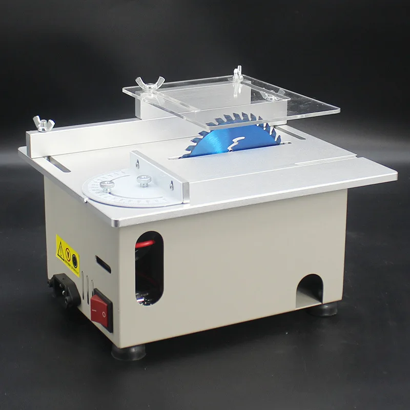 Mini table saw household miniature handmade portable high power multi-functional woodworking can lift DIY table saw