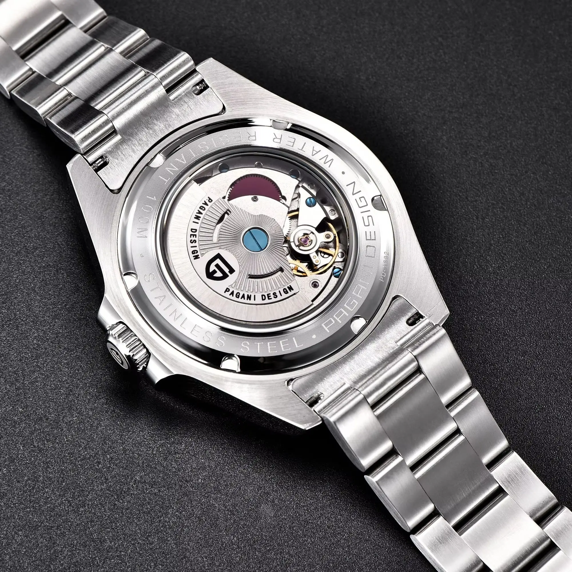 PAGANI DESIGN 2025 новые мужск – обзор и цена Stainless Bracelet Diver