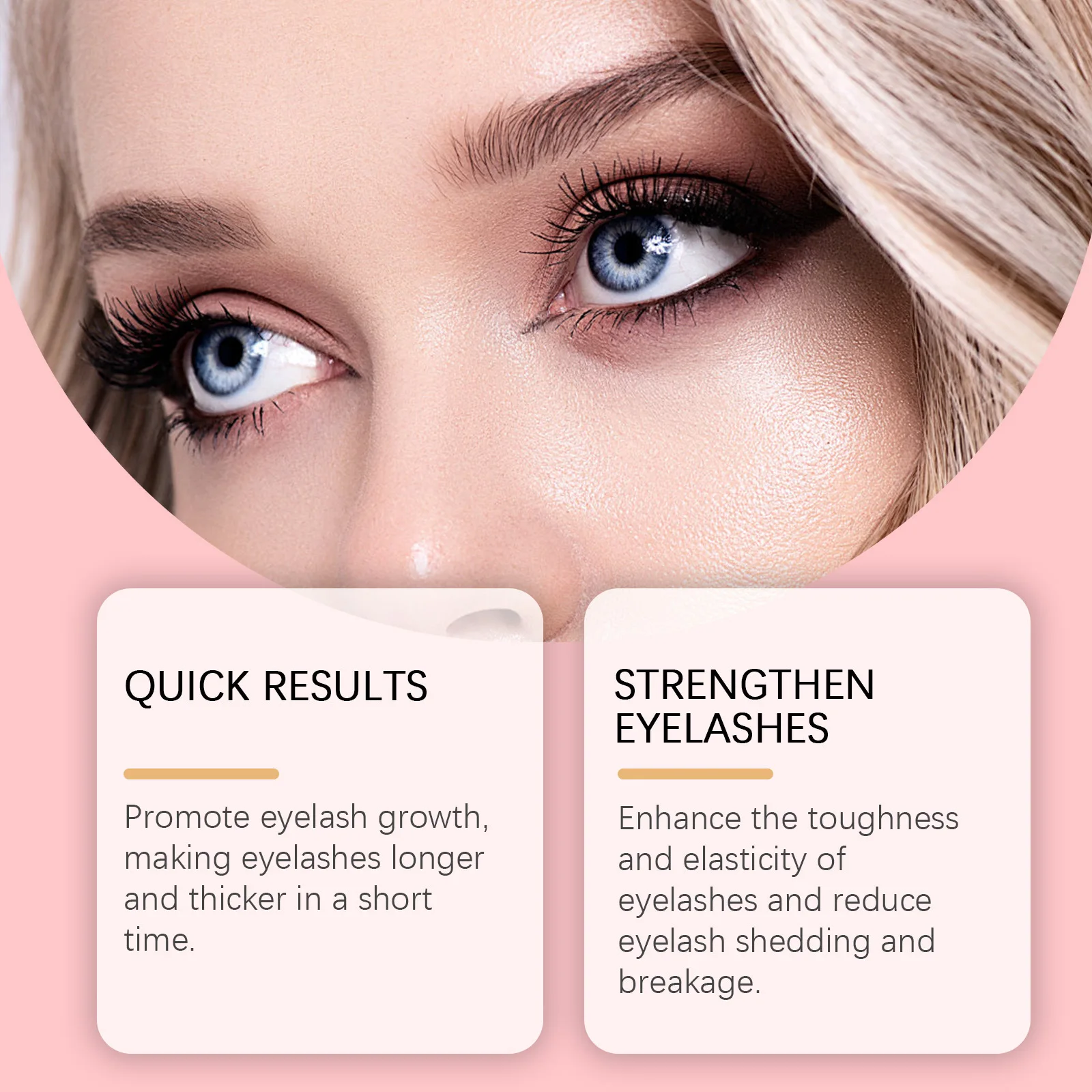 ​ EELHOE Siero per la crescita delle ciglia Estensioni delle ciglia Prevenzione della perdita dei capelli Miglioramento delle ciglia Ispessimento Allungamento delle ciglia