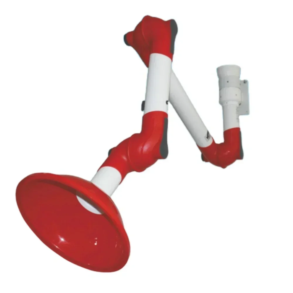 Multiple joints Flexible extraction arm for laboratory or cosmetics fume collection