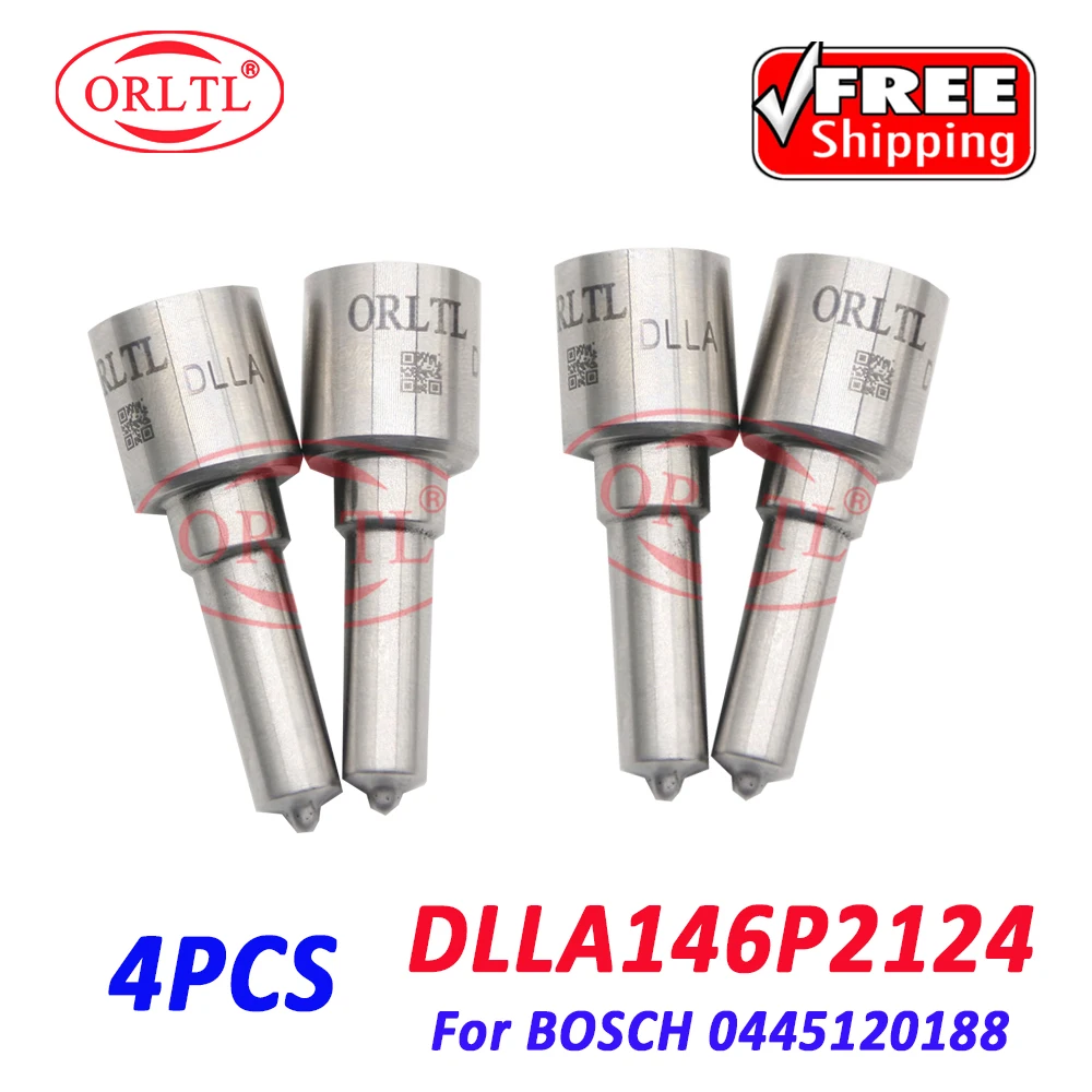 

0445120188 ORLTL DLLA146P2124 New 0 433 172 124 Fuel Injector Nozzle DLLA 146 P 2124 for Bosch Cummins CRIN3-18 0 445 120 188