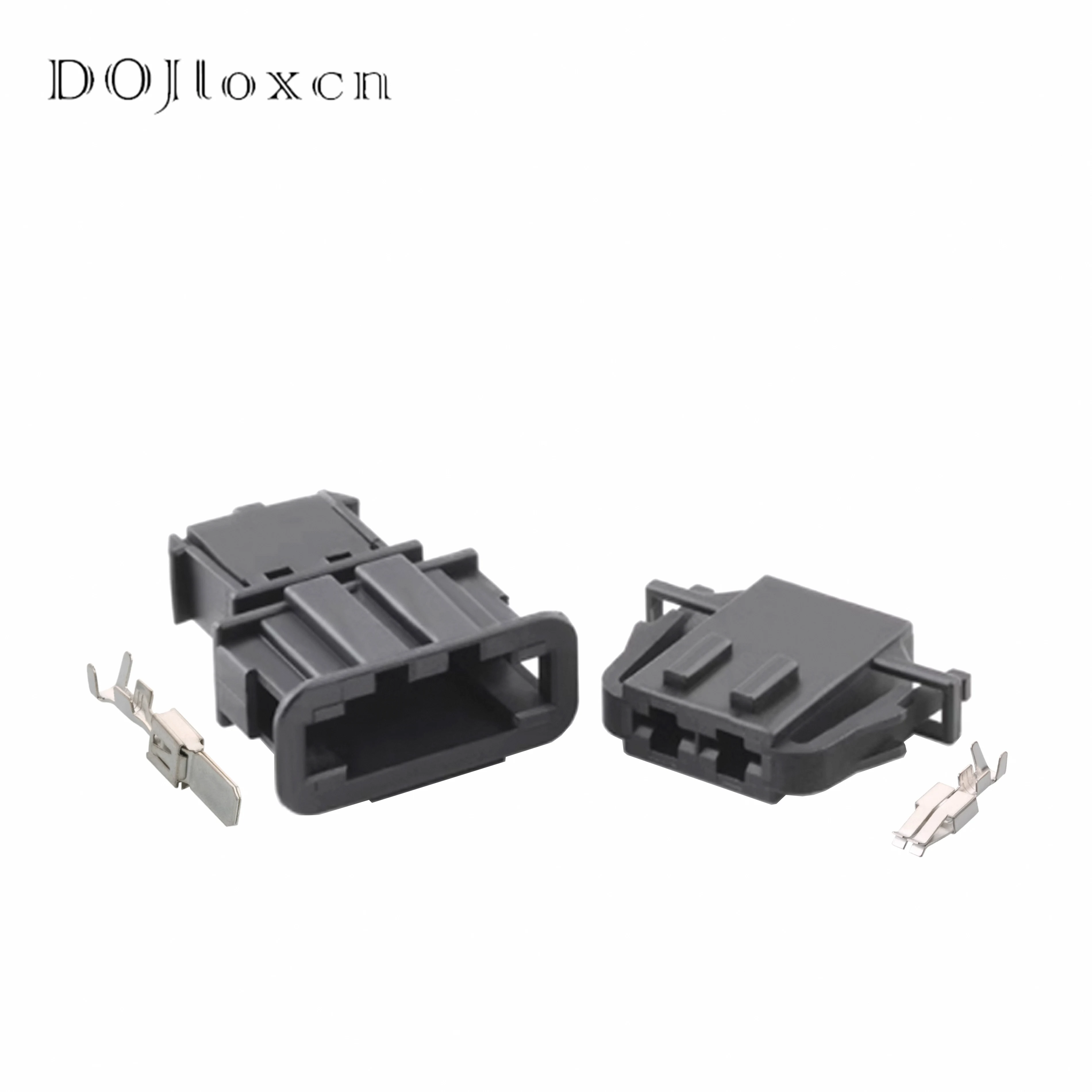 1/5/10/20/50 Sets 2 Pin Automotive Air Conditioner Blower Motor Connector 1J0972762 1J0972752 For VW Audi Lavida Skoda