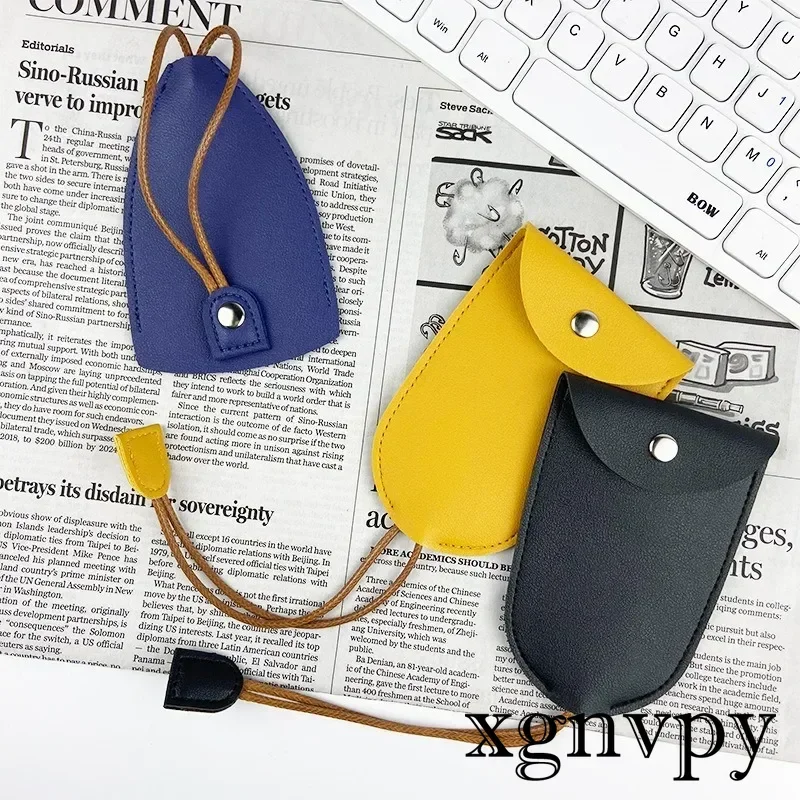 Xgnvpy-Mini sac à clés de voiture de dessin animé pour hommes et femmes, accessoire de rangement de véhicules à domicile, personnalité mignonne, extracemballages créatif