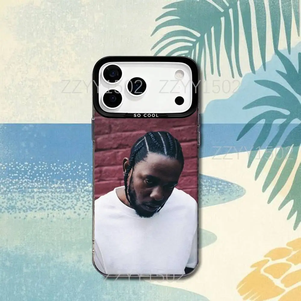 حافظة هاتف K-Kendrick Lamar Not Like Us لهاتف iPhone 17,16,15,14,13,12,X,8,Pro,Max,Plus,SE4,Air, Mini HD Black IMD Matte