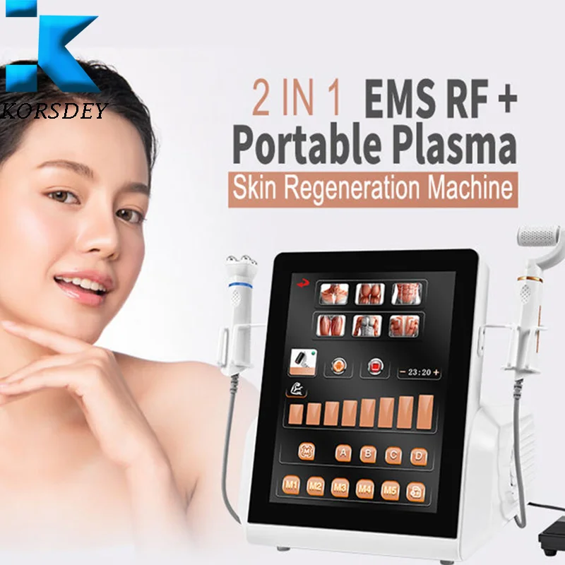 Stretch Marks Scars Remove Face Lift Wrinkle Removal  RF  Plasma Pen Ems Skin Tightening Plasma Roller Skin Resurfacing Machine