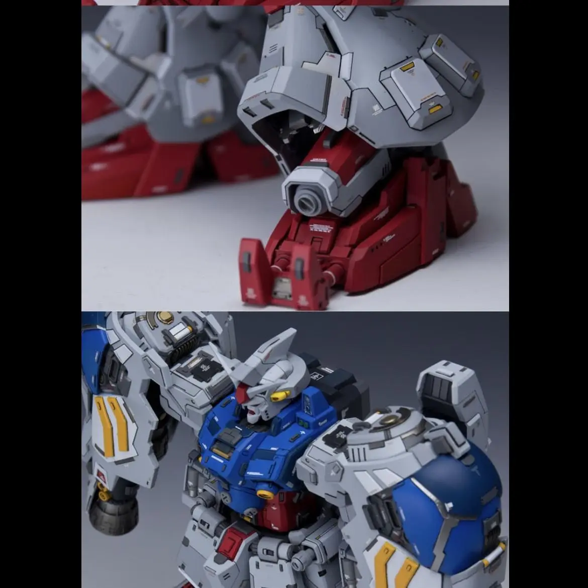 Suku Cadang Modifikasi Asli Industrial Gear untuk Model MG 1/100 Physalis RX-78-GP02A GK Putih
