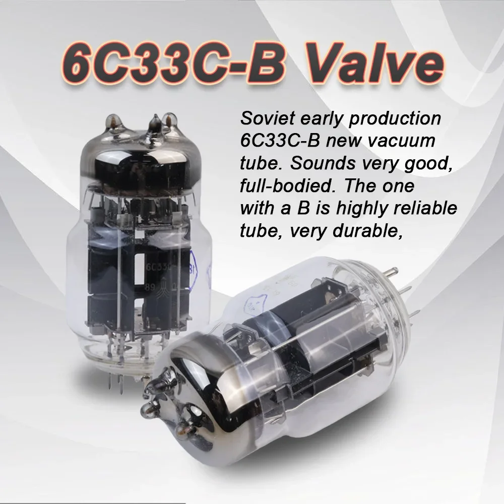 1 Pcs 6C33C-B Soviet Union Vintage Electronic Tube Vacuum Tube Amplifier Replacement for Audio Equipment