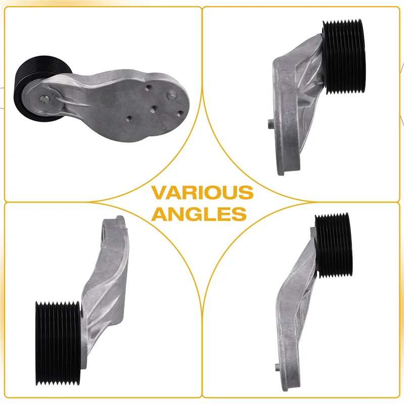 

For Volvo D13 VHD VN 08-15 Mack MP8 Engine Parts Truck Timing Belt Tensioner Pulley 21766717 20521447 21153968 21153968