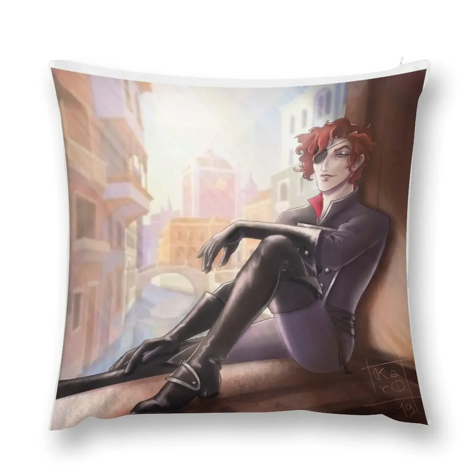 

Afternoon’s end in Vesuvia Throw Pillow Decorative Cushions Christmas Pillow Cases pillow