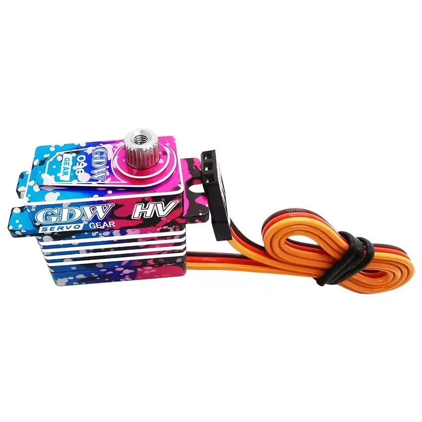 GDW DS096 4,5 kg 0,06 sec hoge snelheid waterdicht IPX8 20 g volledig metalen HV digitale kernloze microservo voor 1/8 1/10 RC auto TRX4 robot