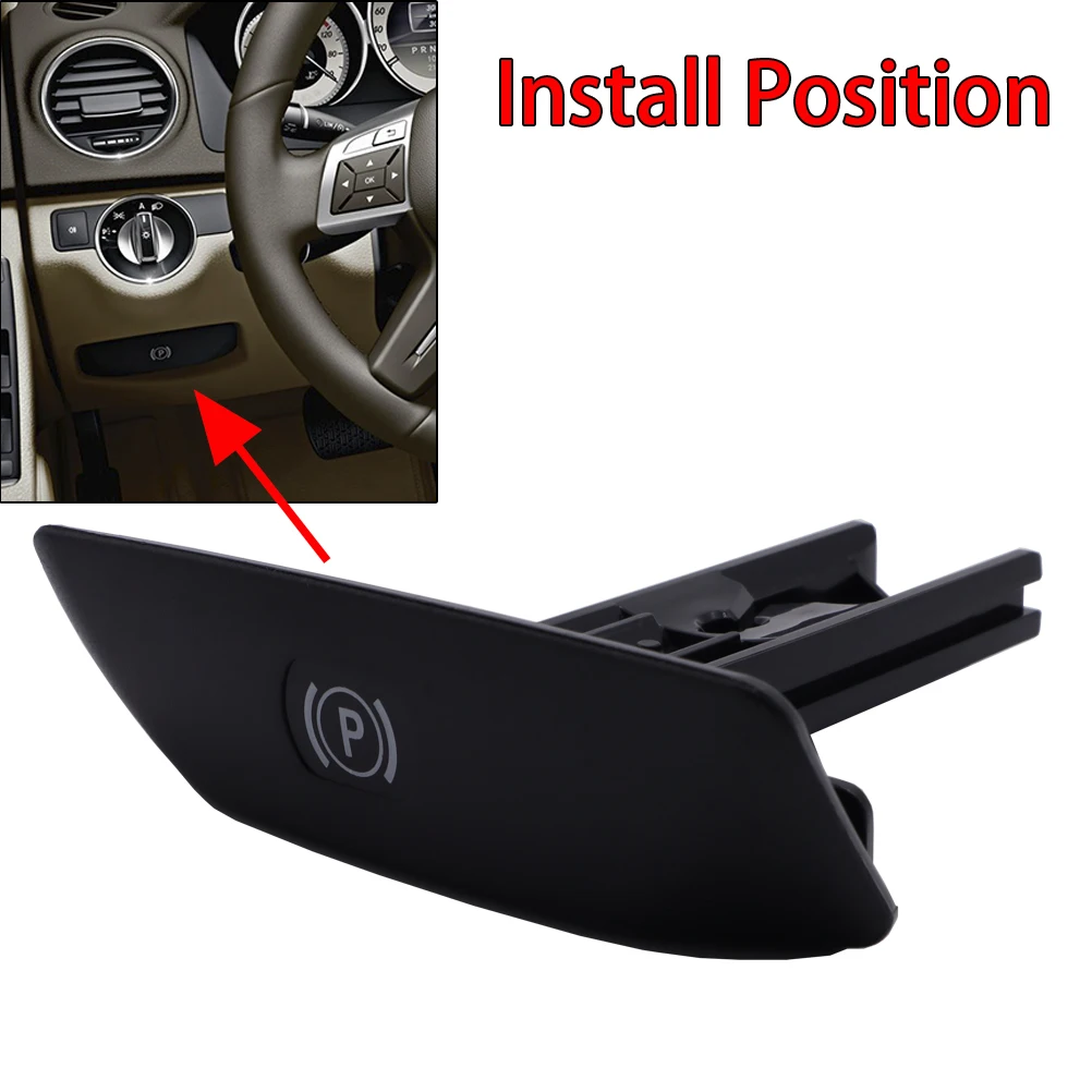 OE# A2044270020 Car Parking Release Pull Handle For Mercedes Benz C-Class W204 E-Class W212 W207 CLS-Class W218 GLK-Class X204